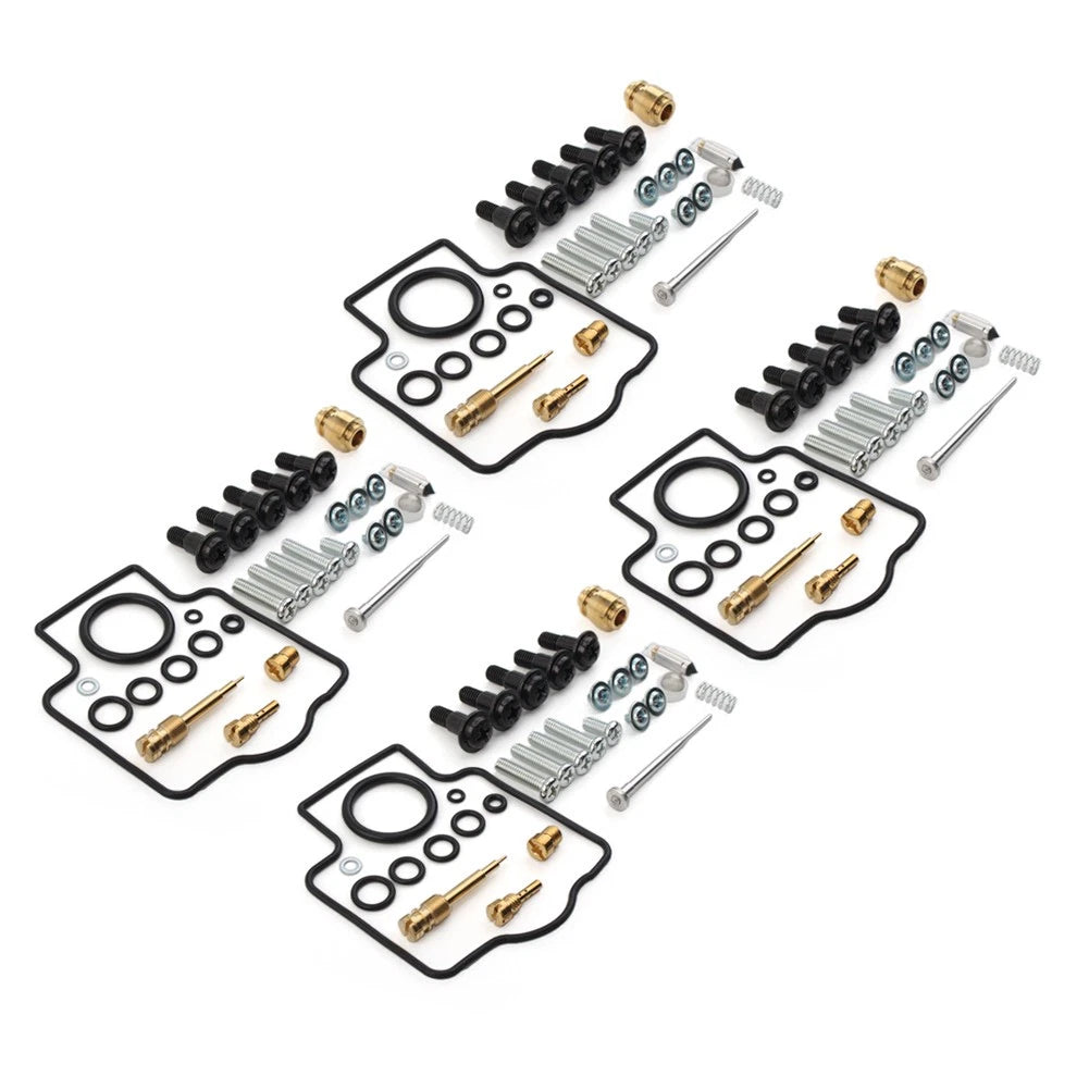 Carburetor Rebuild Kit Set of 4 for Kawasaki ZX900F Ninja ZX9R (2002–2003)