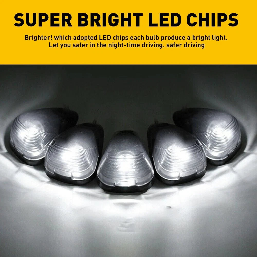 LED Fog Cab Roof Marker Light for Ford F250 F350 F450 F550 (1999–2016)