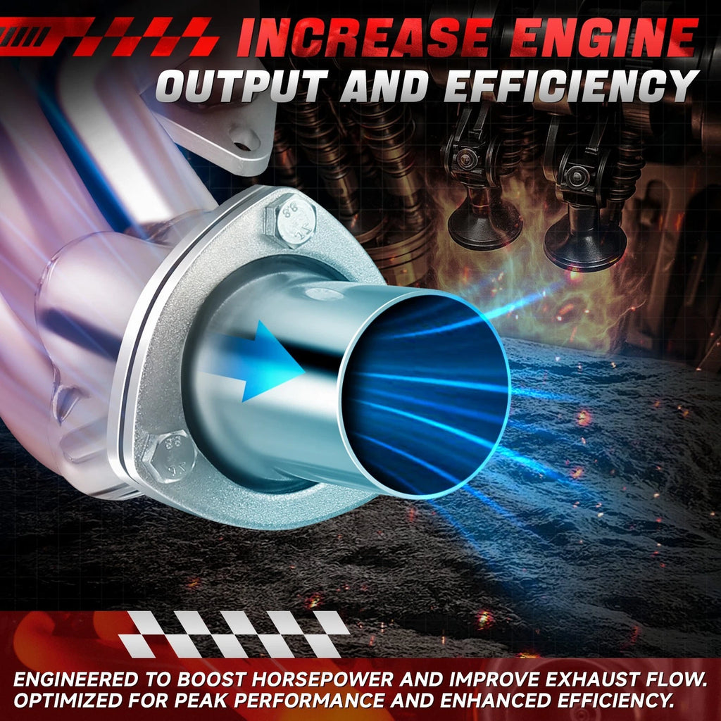 Mid Length Headers & Collector Reducers for Ford F-100 (1957–1976)