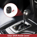 1 Pc Gear Shift Knob Cover for Honda HR-V (2023–2024) Black Carbon Fiber Red