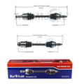 Set of 2 Front CV Axle Shafts for Mazda 3 (2004–2009)