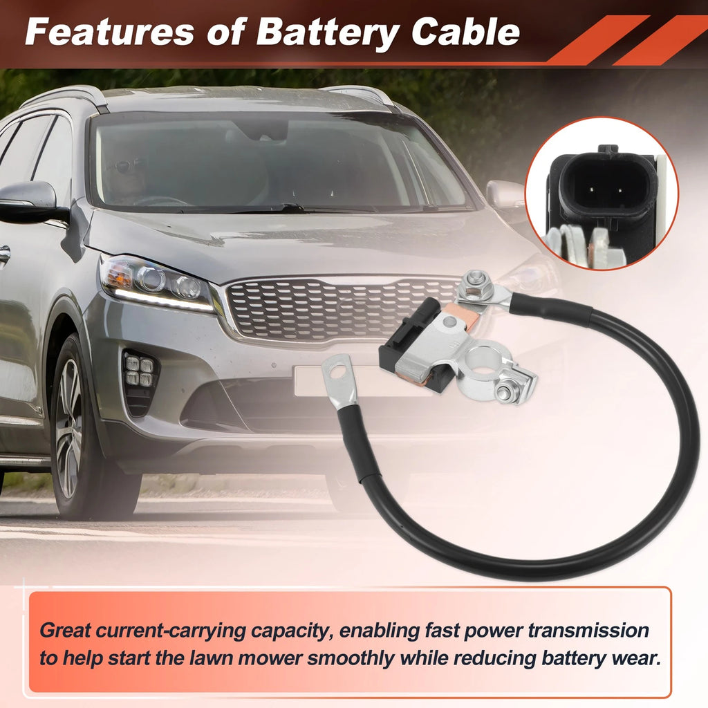 Battery Negative Sensor Cable Ground Wire Terminal Connector for Kia Sorento (2011–2016)