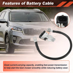 Battery Negative Sensor Cable Ground Wire Terminal Connector for Kia Sorento (2011–2016)