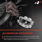 6x Front Brake Caliper & Ceramic Pads for Ford F-150