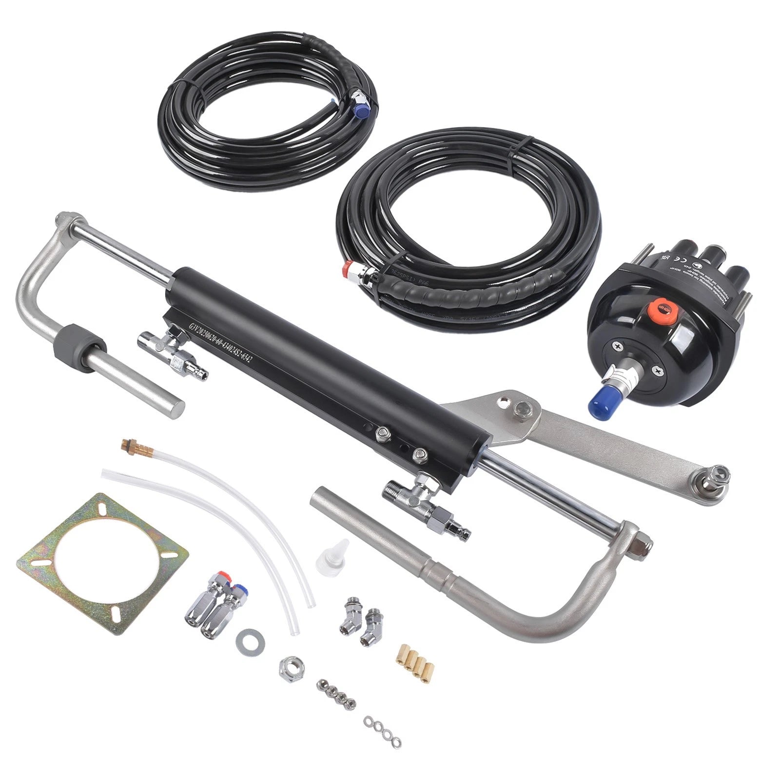 Hydraulic Steering Kit for 90 HP Outboard Motors (YYYY–YYYY)