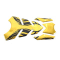 Gold Fuel Gas Tank Pad Decals for Kawasaki Ninja 250 300 400 ZX10R