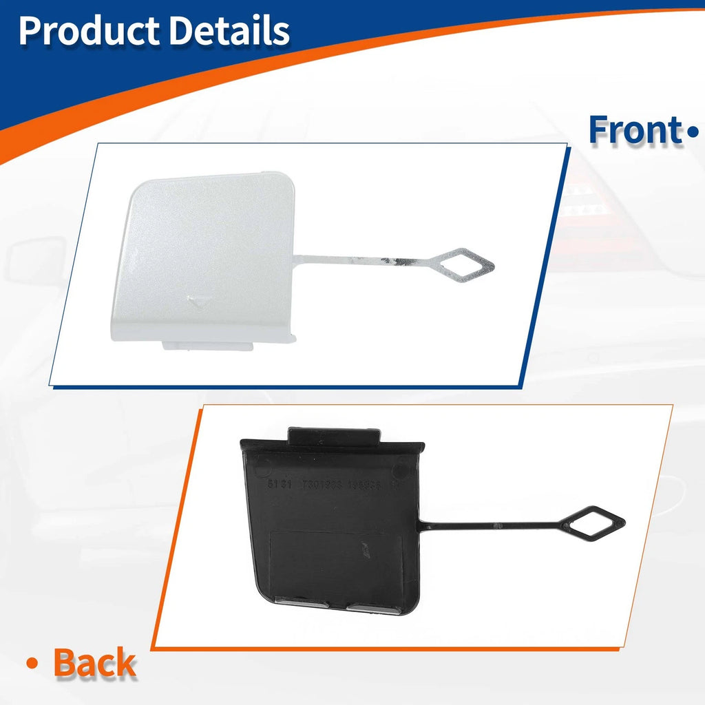 Rear Tow Hook Cover for BMW 2 Series F45 (2014–2021) No. 51317393792 Mineral White