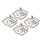 Carburetor Repair Kit for Kawasaki ZZR600 ZX6R ZZR 600 (1996-2001)