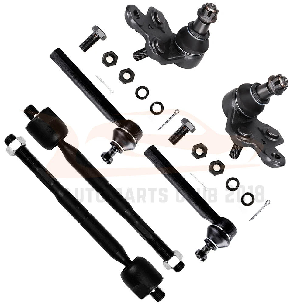 Set of 6 Front Lower Ball Joints for Lexus RX330, Toyota Highlander (2004–2006)