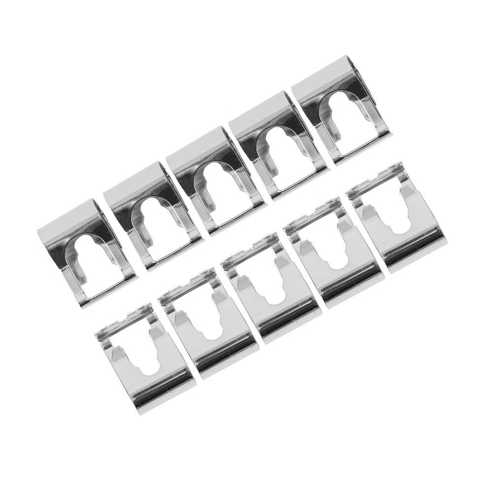 10X Linkage Repair Clips for Windscreen Wiper (Auto Metal Silver)