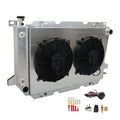 4-Row Radiator with Shroud Fan for Ford Bronco F150 F250 F350 (1985–1997)