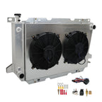 4-Row Radiator with Shroud Fan for Ford Bronco F150 F250 F350 (1985–1997)