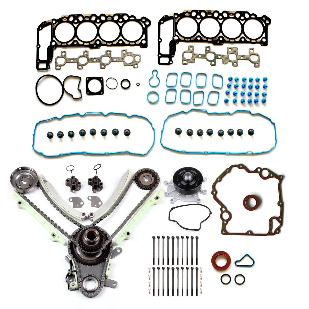 Water Pump Timing Chain Set Head Gasket Set for Dodge Ram 1500 (2002)