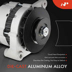 Alternator for Bobcat 55A CCW 1-Groove Pulley (Year Range Not Specified)