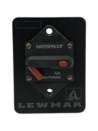 Circuit Breaker 70A with Panel for Lewmar (68000240)