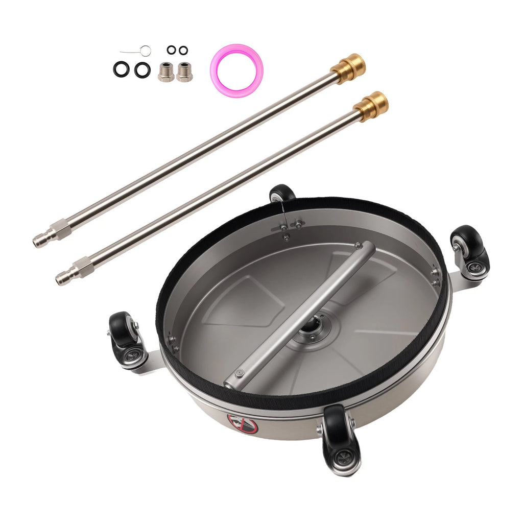 Surface Cleaner for Heavy Duty Pressure Washer (4000 PSI) (15 Inch) (Stainless Steel) for  -