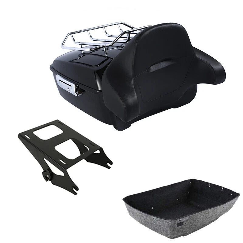 Trunk Backrest Mount Rack for Harley Touring Electra Glide (2014–2026)
