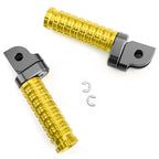 Front Footpegs for Yamaha MT-03 MT/FZ07 MT/FZ09 MT/FZ10 FZ8 FZ1 Tracer900 (2016–2023) Gold
