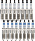 Set of 16 Double Iridium Spark Plugs for Dodge Aspen Magnum 5.7 V8 (2007–2009)