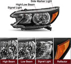 Left Driver Side Halogen Headlight for Honda CR-V (2012–2014)