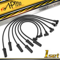 Set of 6 Spark Plug Wire Sets for Buick Regal (1986–1987) Pontiac Firebird (1989) 3.8L
