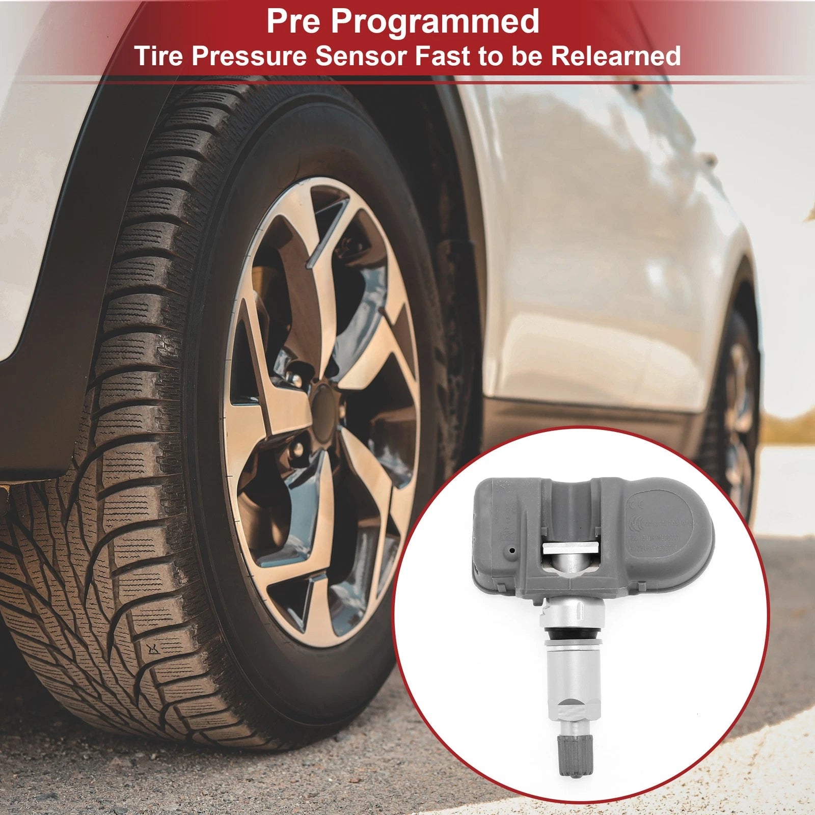 Tire Pressure Sensor A0009054100 for Mercedes-Benz GL350 GL450 GL550 (2010–2015)
