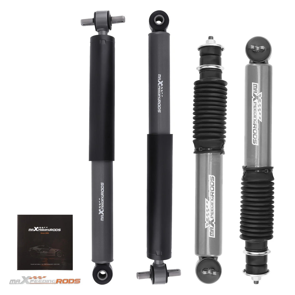 Front 2" Rear 3-6" Drop Lowering Shocks for Chevy S10/GMC Sonoma (1982–2004)