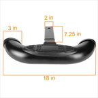 Rear Bumper Trailer Tow Hitch Step for Universal Class III Receivers (1.25"/2")