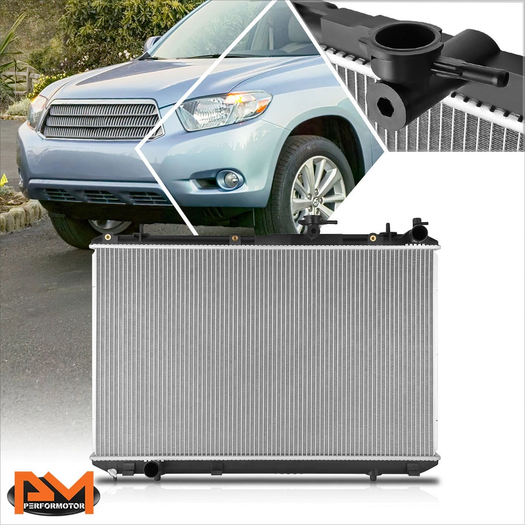 Aluminum Cooling Radiator DPI-13066 for Toyota Highlander Hybrid (2008–2010)