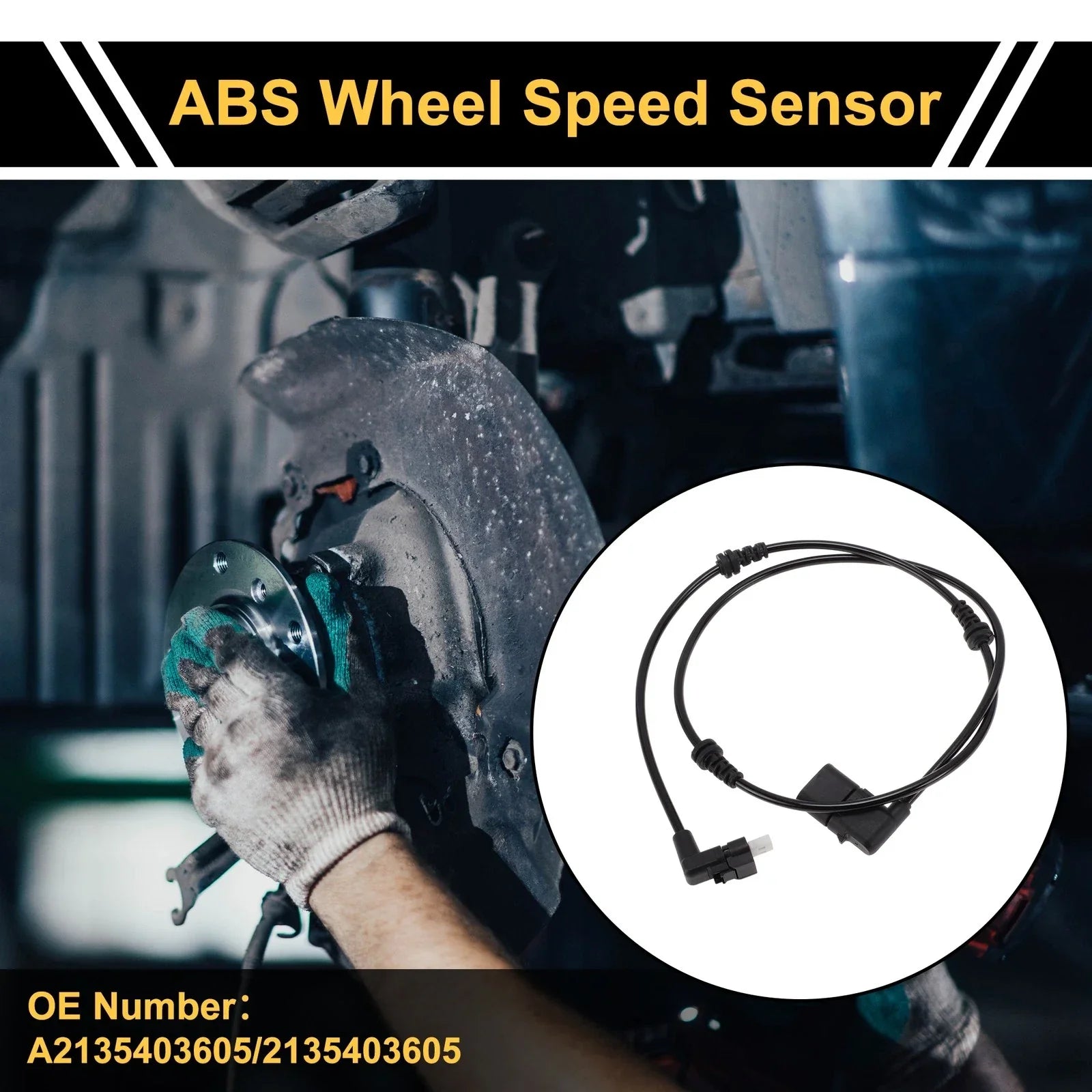 ABS Wheel Speed Sensor for Mercedes-Benz W213 (2016) 1 x Right Front