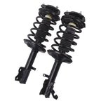 Pair Front Complete Shock Struts with Coil Springs for Toyota Corolla Prizm (1993-2002)