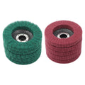 10Pcs 180 & 320 Grit Scour Flap Discs for Angle Grinder (4.5 inch)