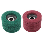 10Pcs 180 & 320 Grit Scour Flap Discs for Angle Grinder (4.5 inch)