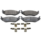 DuraGo Rear Rotors & TRW Pro Semi-Metallic Disc Brake Pad Kit for Ram 1500 Classic (2019–2023)