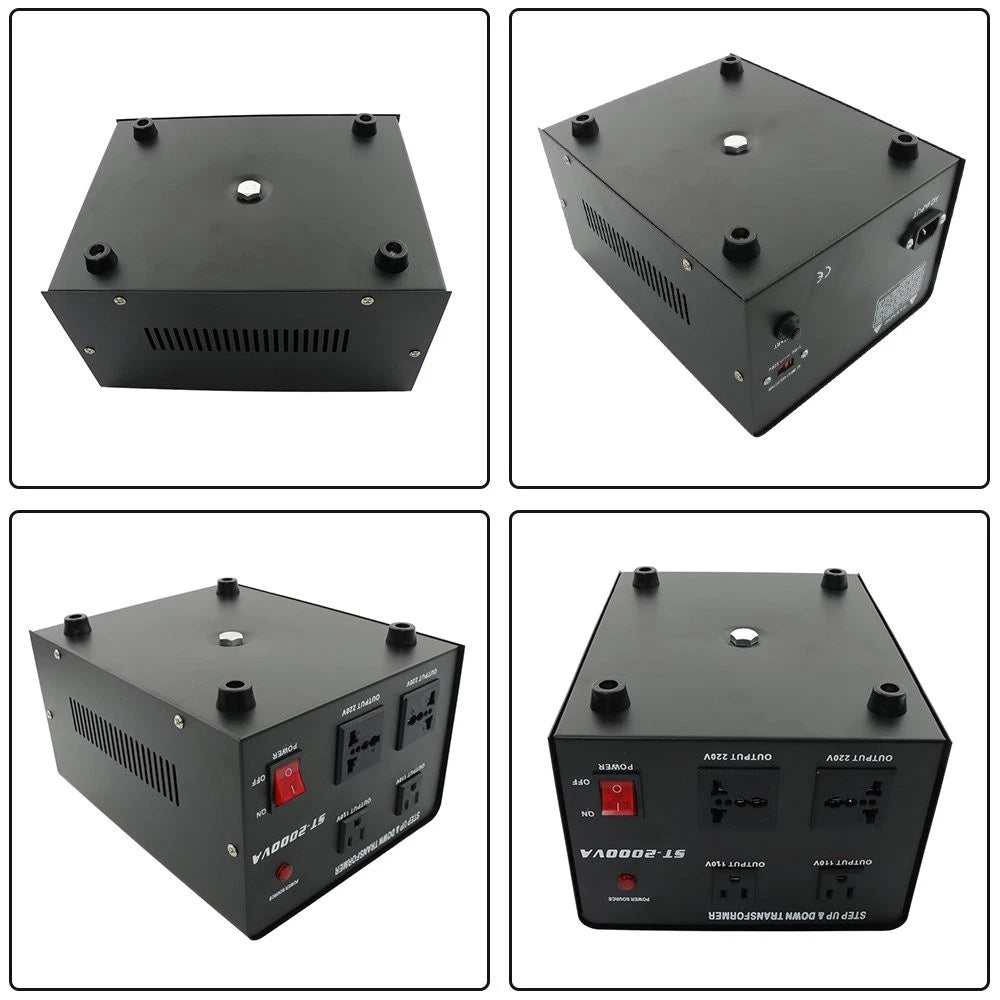 2000W Voltage Converter Transformer for Universal Use (220V-110V)