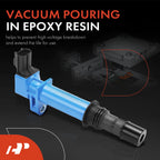 6X Blue Ignition Coil for Jeep Grand Cherokee (2005–2008) Dodge Ram 1500