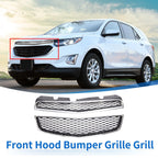 Front Upper Bumper Grille for Chevrolet Equinox (2010) - Set of 1