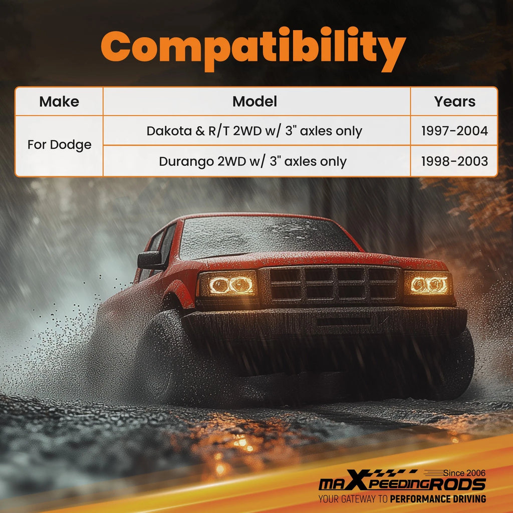 3"/4" Lowering Spring Blocks for Dodge Dakota Durango 2WD