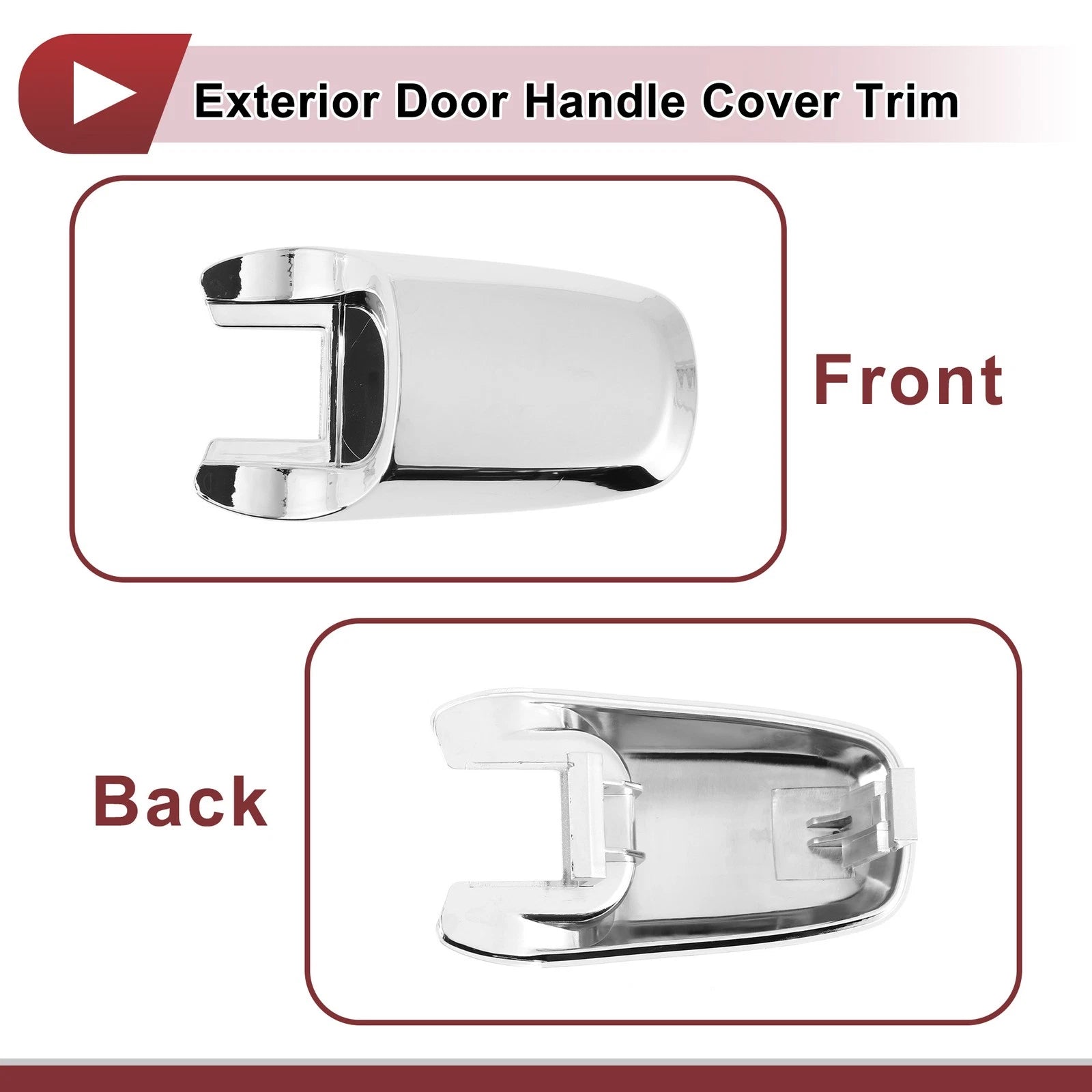 Exterior Door Handle Cover Trim No.BA1Z78218B08A for Ford Explorer (2011–2021)