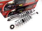 280mm Chrome Rear Shock Absorbers for Honda SL70 (1971-1973)