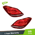 Set of 2 LED Tail Lights for Mercedes Benz W205 C-Class (2019–2021)