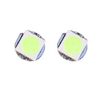 10X T5 Ice Blue 1SMD 5050 LED Wedge Bulb for Dashboard Gauge (58-74)