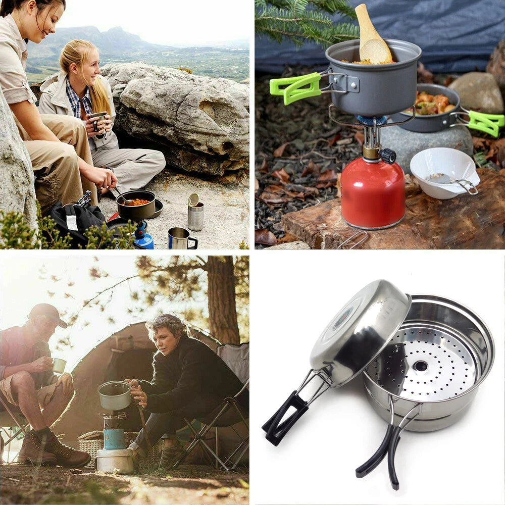 Compact Charcoal BBQ Grill for Outdoor Camping (No specific )