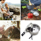 Compact Charcoal BBQ Grill for Outdoor Camping (No specific )