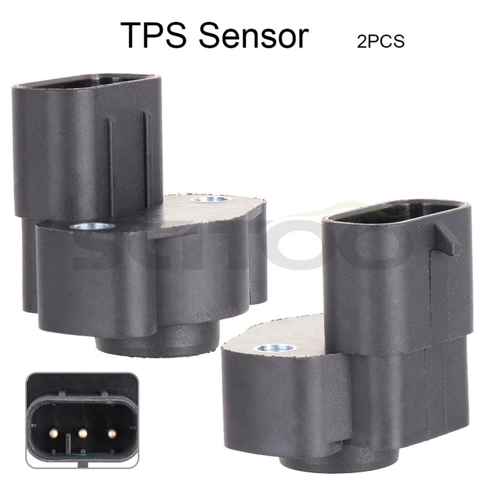 2X Throttle Position Sensor for Dodge B1500 (1995–1997) 4626051 2132095