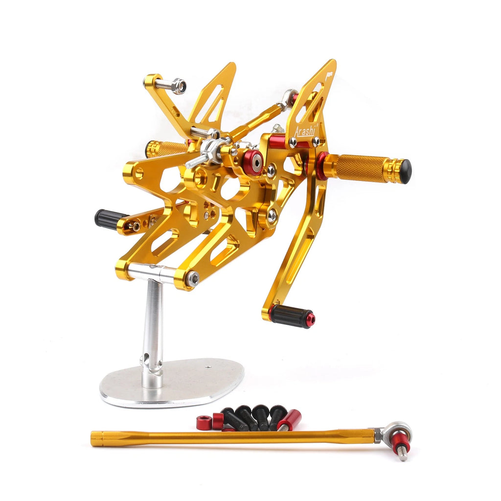 Rearset Rear Set for Yamaha YZF 1000 R1 (2004–2006) Gold AV