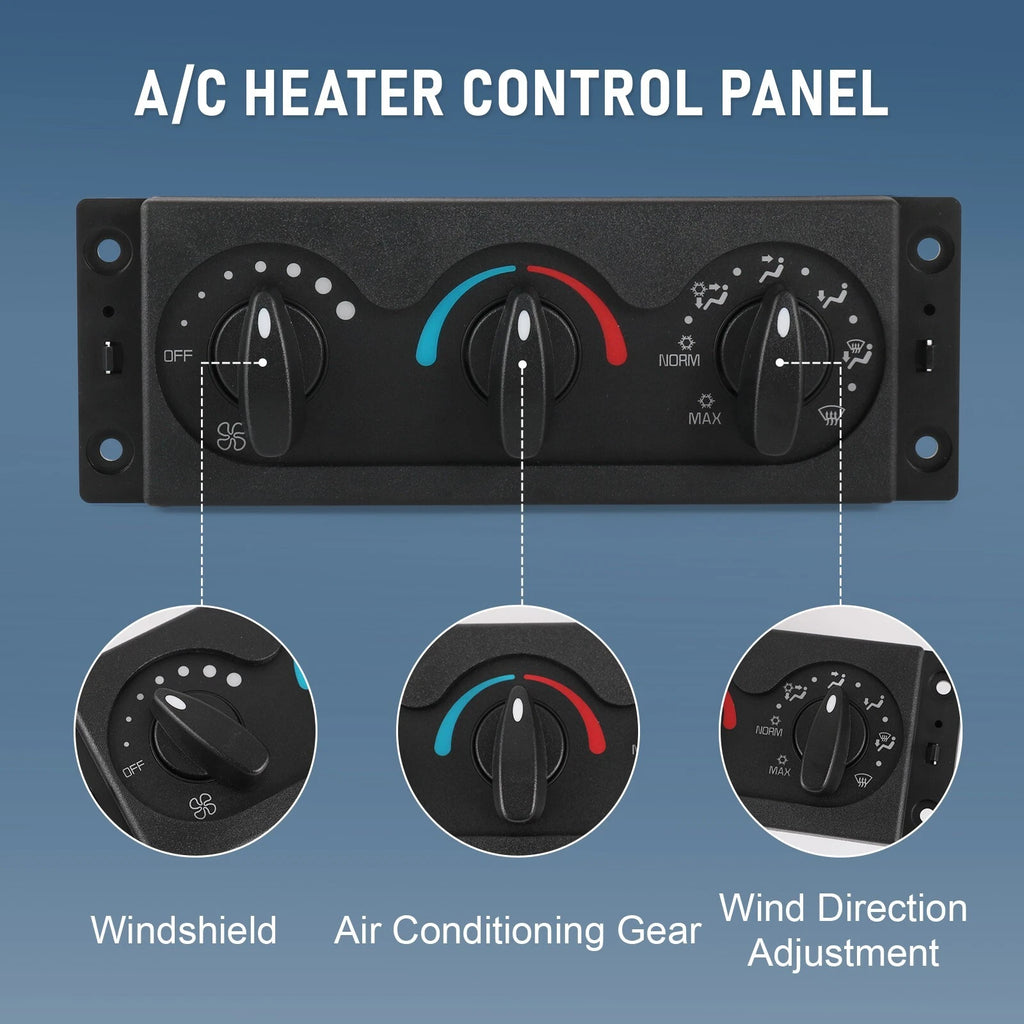 Heater A/C Temperature Controls for International 5000 (2011-2020)