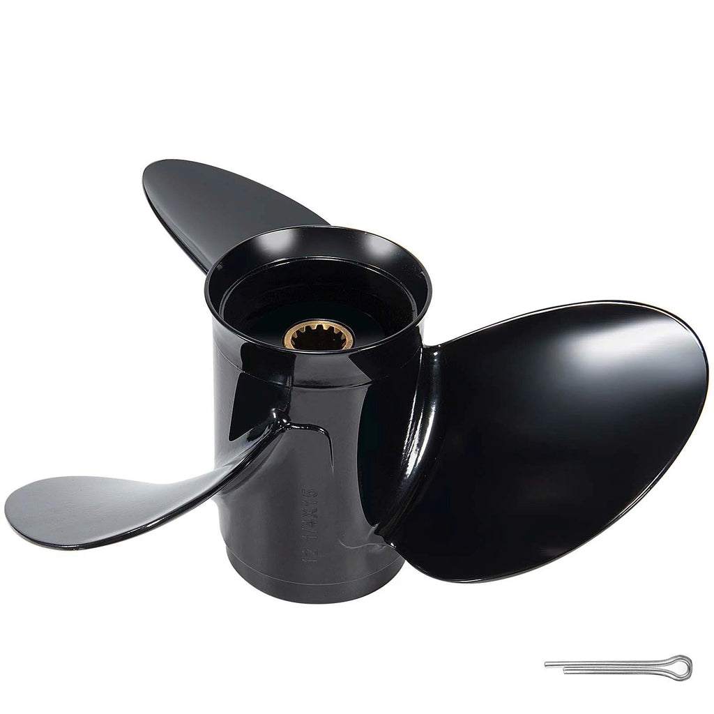 12.25 x 15 Aluminum Outboard Propeller for Evinrude 40-75HP (RH)