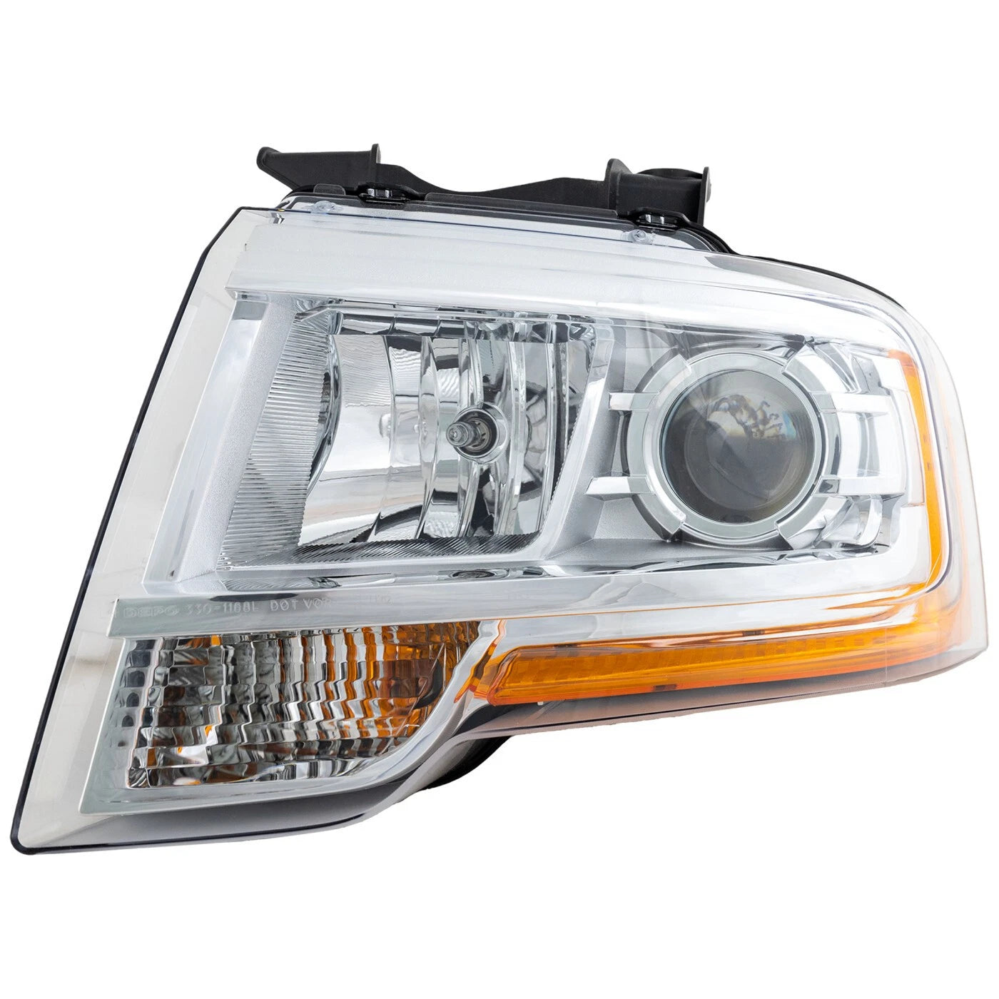 Halogen Headlight for Ford Expedition (2015–2017) with Bulb Projector, Left