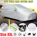 Universal Full Car Cover for SUV (209x79x75in) - Dust, Rain, UV Resistant
